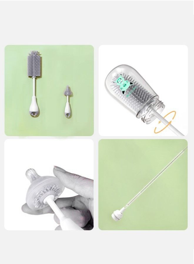 لوكو كوب بقشة للاطفال و مزود بفوهة وقشة من لوكو ، مضاد للانسكاب لتدريب الاطفال على الشرب ومزود بمقبض و فرشاه سيليكون - Image 3