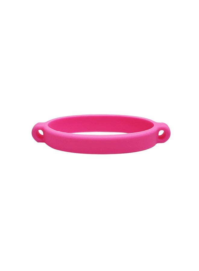 Suitable For Stanley Water Cup Water Bottle Kettle Elastic Silicone Ring Lanyard Cup Ring Ring 8-40Z Beam Ring-Specifications:Electric Light Powder - Image 1