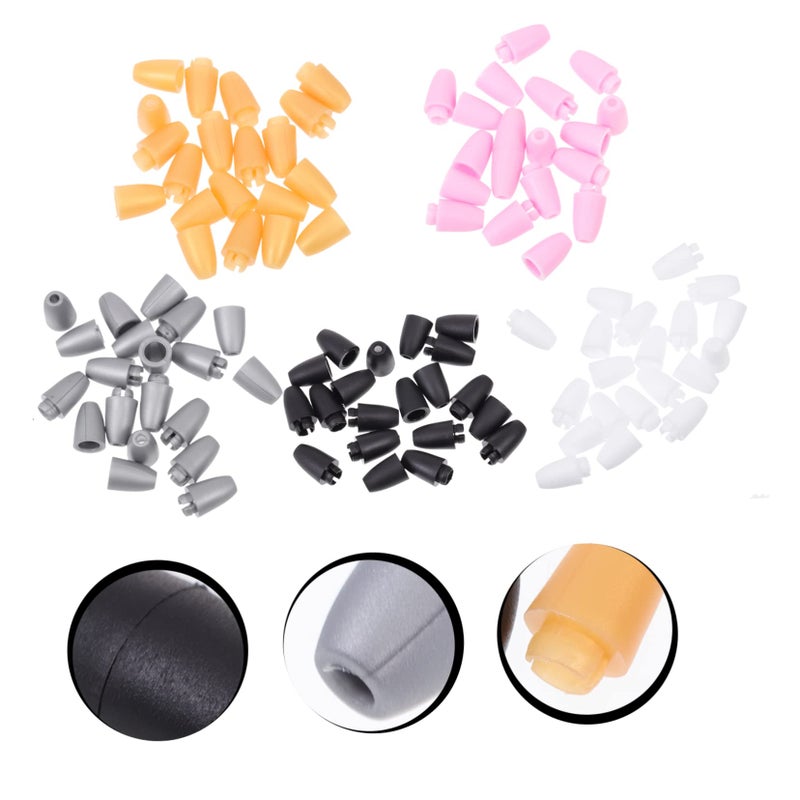 50 Pcs Black Plastic Breakaway Clasps for DIY Jewelry Necklaces Bracelets and Lanyards - Image 3