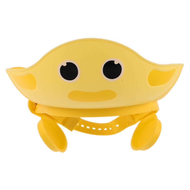 Adjustable Silicone Shower Cap for Bathing Swimming Travel Protects Hair Eyes Ears - Image 2