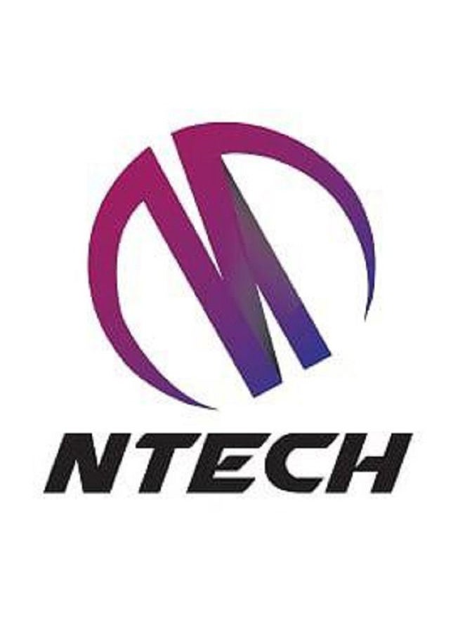 إن تك - NTECH HTC-1 ميزان حرارة رقمي رطوبة ساعة منبه / تقويم منبه 5 وظائف شاشة كبيرة حامل سطح المكتب ومقياس حرارة مثبت على الحائط مقياس رطوبة رقمي - أبيض - Image 1