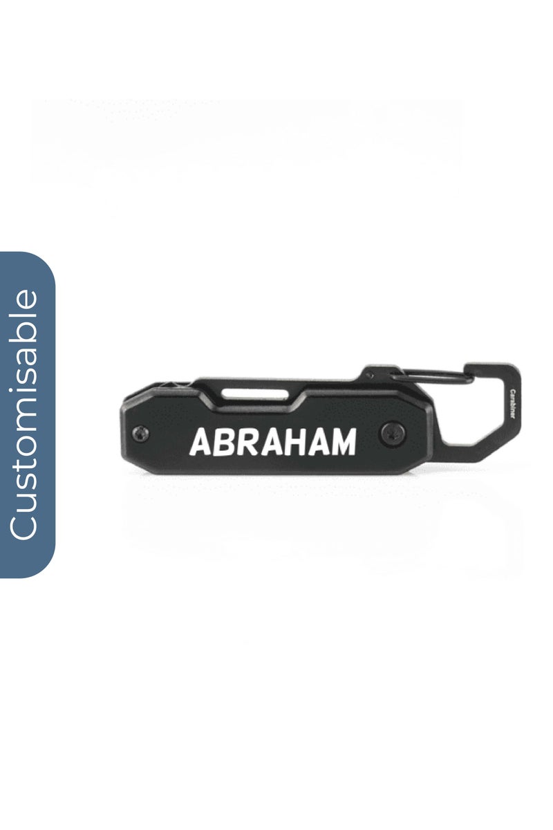 SANTHOME Personalised Santhome EDC Keytool - Black - Image 1