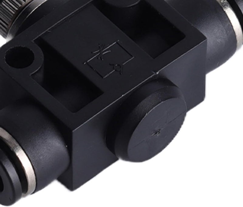 Pneumatic Throttle Valve PVC Compression Connection Accessories for Automation Equipment (Tracheal outer diameter 6mm) - Image 5
