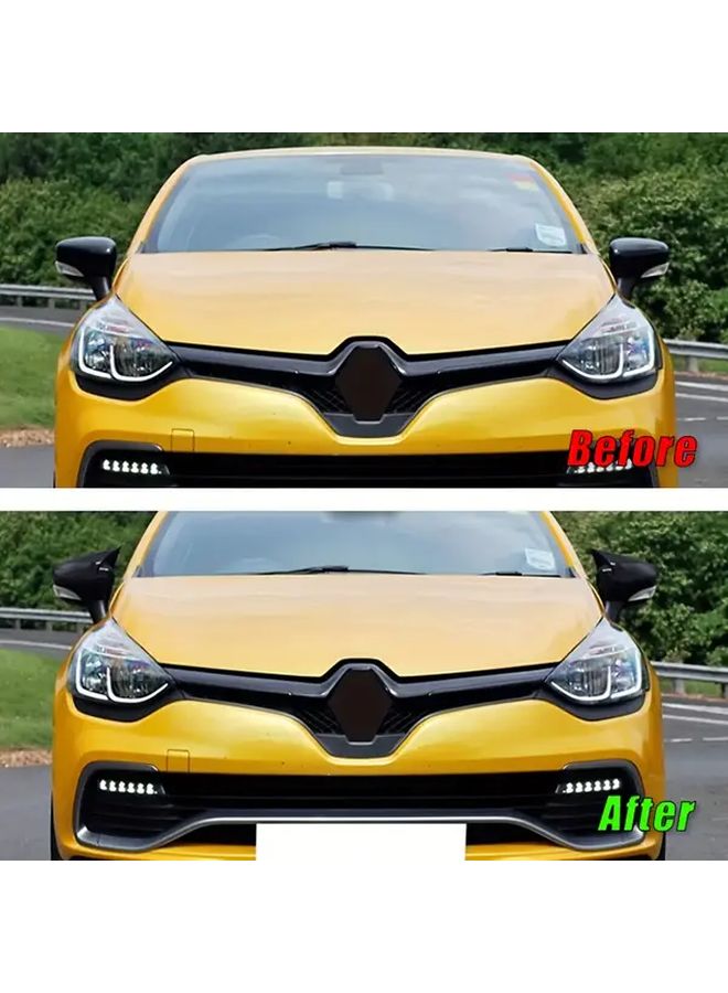 Carbon Look Side Mirror Cover Caps For Renault Clio IV Zoe Captur 2012 2019 - Image 4