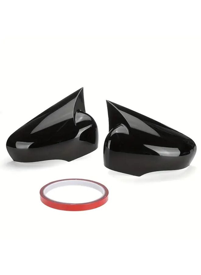 Carbon Look Side Mirror Cover Caps For Renault Clio IV Zoe Captur 2012 2019 - Image 3