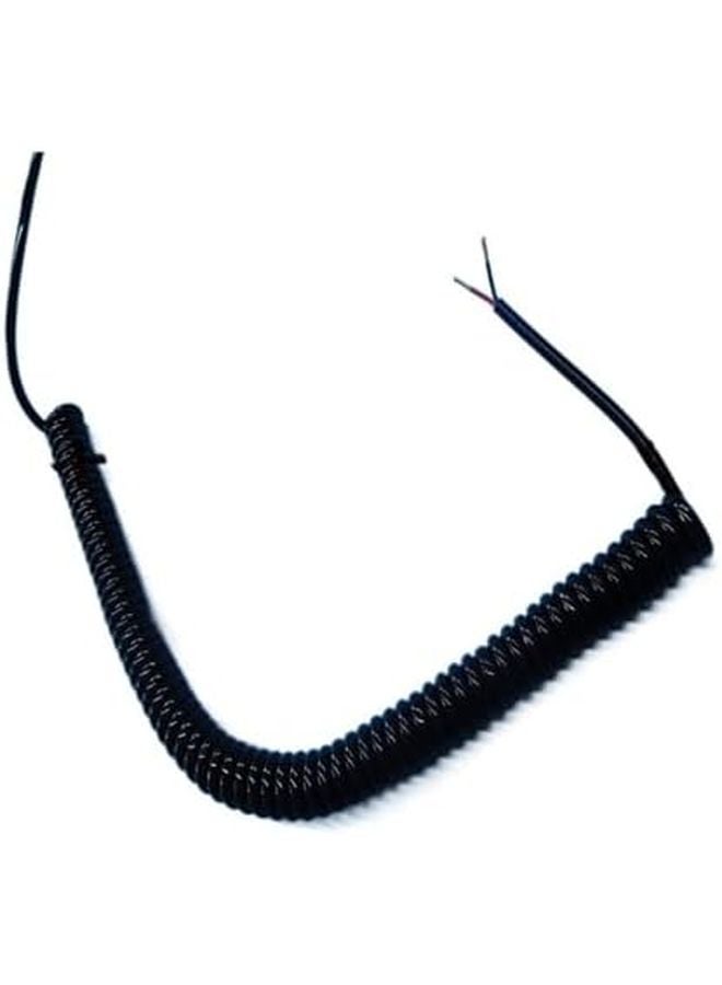 كابل حلزوني قابل للسحب 2 نواة 22AWG سلك زنبركي حلزوني قابل للتمديد 6 متر سلك تلسكوبي - Image 2