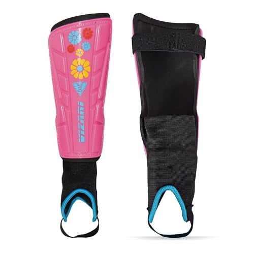 Vizari Blossom Soccer Shin Guards for Kids, Youth, Adults - Lightweight Protective, Dual-Layered Design for Boys, Girls, Men & Women - Stylish & Durable - Image 4