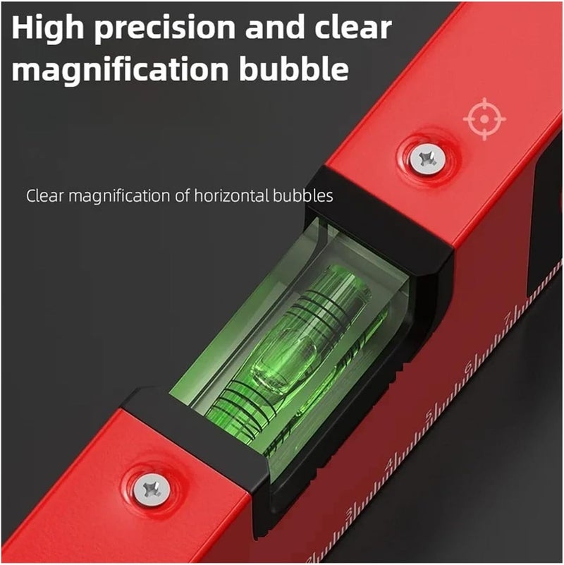 Digital Angle Finder, Digital Level Box High Accuracy Electronic Angle Finder Magnetic Inclinometer Protractor Gauge For Construction And Woodworking,Angle Finder(Red-50cm) - Image 4