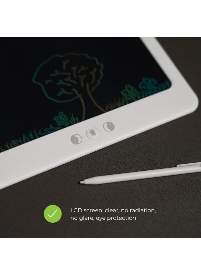 blupebble 14-Inch LCD Writing Tablet for Kids & Adults | Colorful Screen Doodle Pad | Reusable Digital Drawing Board with Stylus | Eye-Friendly & Lightweight  - Image 5