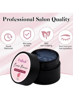 FADLASH Eyelash Extension Remover 10g Lash Extension Remover Dissolves Powerful for Lash Extensions Lash Glue Remover Low Irritation for Sensitive Skin(Rose)  - Image 3