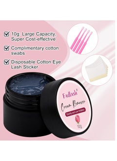FADLASH Eyelash Extension Remover 10g Lash Extension Remover Dissolves Powerful for Lash Extensions Lash Glue Remover Low Irritation for Sensitive Skin(Rose)  - Image 2