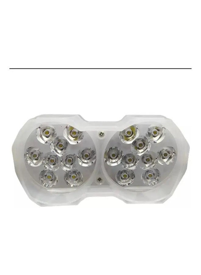 18 Led Dual Spot Light Fog Driving Lamp Twin Headlight White - Image 1