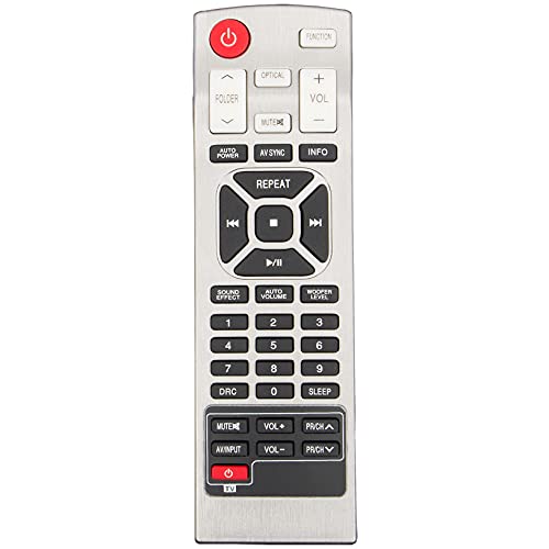 WINFLIKE AKB73575435 Sub AKB73575431 Replacement Remote Control for LG Soundbar 310 W Sleek Sound bar System NB4530B S43A2-D NB4532B S43A2-D NB4530A S43A1-D 300 W Sound bar System NB3530A S33A1-D - Image 1