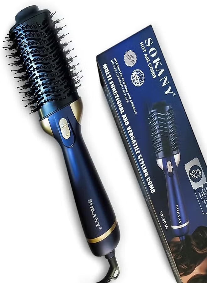 سوكاني مجفف الشعر ومشط الهواء الساخن SK-904A مشط تصفيف متعدد الوظائف ومتعدد الاستخدامات - 1200 واط - Image 1