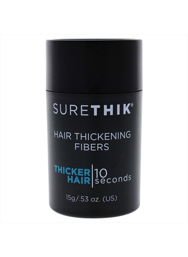 SURETHIK Hair Thickening Fibers for Thicker Looking Hair, Medium Brown, 15g - Image 2