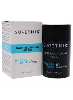 SureThik SURETHIK Hair Thickening Fibers for Thicker Looking Hair, Medium Brown, 15g  - Image 3