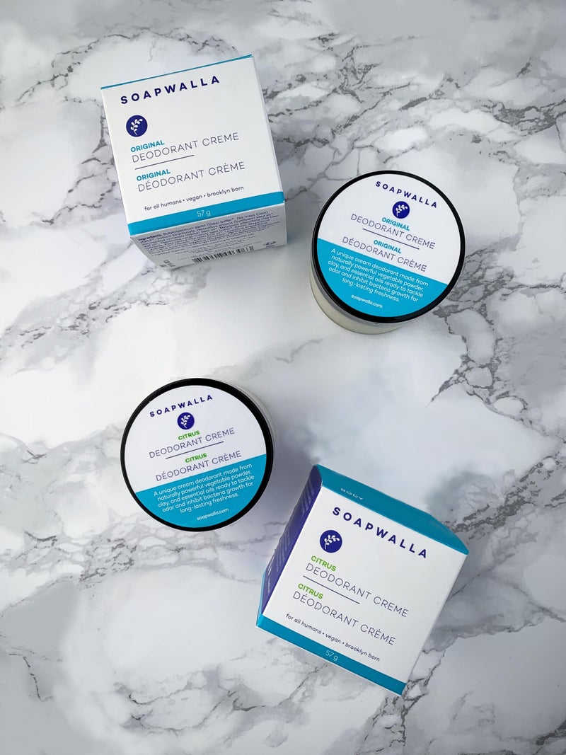 Soapwalla - Natural Aluminum-Free Deodorant Cream (Original) | Vegan, Cruelty-Free, Clean Skincare (Full Size, 2 oz | 57 g) - Image 4