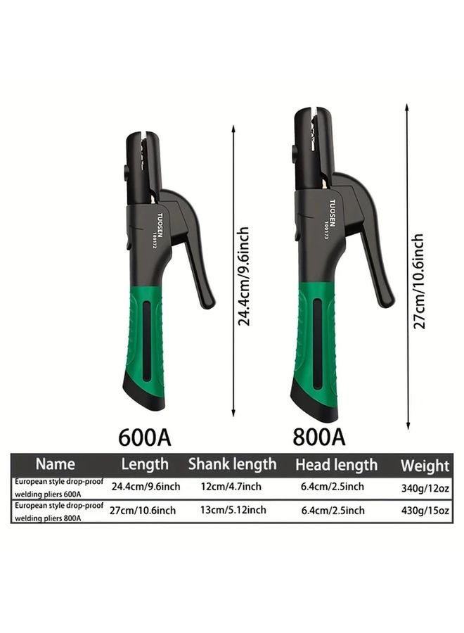 European Style Drop Proof Welding Electrode Clamp 600A 800A Industrial Grade - Image 5