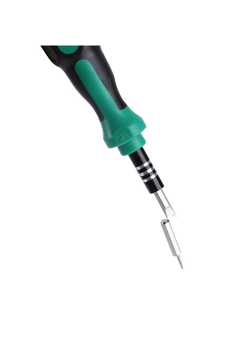 FAVHOME FavHome SS 31 in 1 Small Size Precision Multifunction Magnetic Driver Bit Pocket Mini Screwdriver Kit Repair Tool Kit for Electronics Tablet CellphoneCameras Alloy Steel 31 in 1 SS  - Image 4