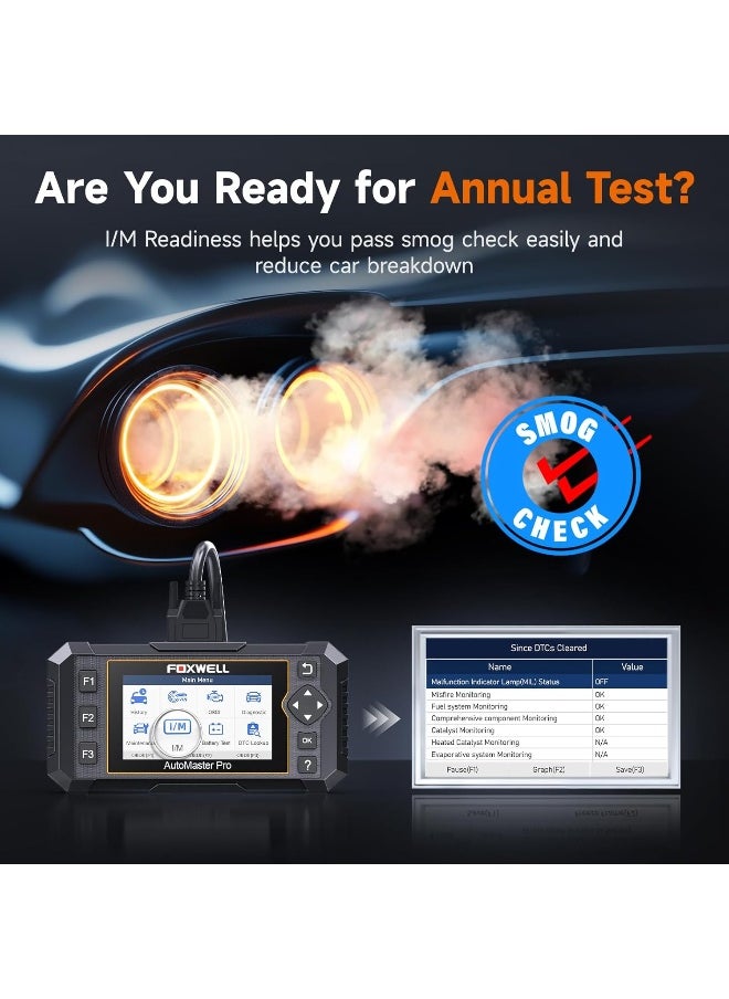 Foxwell FOXWELL NT624 Elite Automotive OBD2 Scanner Full-System Car Code Reader Diagnostic Scan Tool with Oil Light Reset and EPB Service Functions (2019 Latest Version)  - Image 5