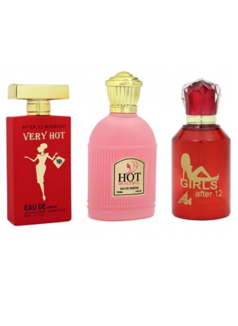 HOT Set of 3 pheromone perfumes 