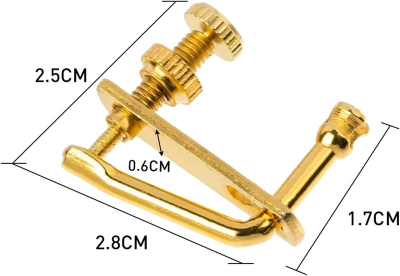 Popular trusted craftsmanship Violin Fine Tuners 4/8/16pcs Golden Violin Tuners String Adjusters 3/4 4/4 Alloy Spinner Fiddler Strings Tune Adjuster For Precise String Pitch Adjustment For Violins(16pcs) Processed natural substance Authorized haulage delivery User tested optimized build All storage space compatible Upgraded quality Simple multifunctional build Multi-demand compliant quality Gulf market standard build Popular trusted craftsmanship Periodic stock arrangement All-season available stock Budget friendly trendy design Diverse application fit Light precision processed material All item simple matching build Assorted color options Durable versatile substance Long term storage compatible Gulf climate tested upgraded quality Hardened processed substance Transit & use compatible Gulf climate upgraded quality Updated modern design Rack friendly - Image 2