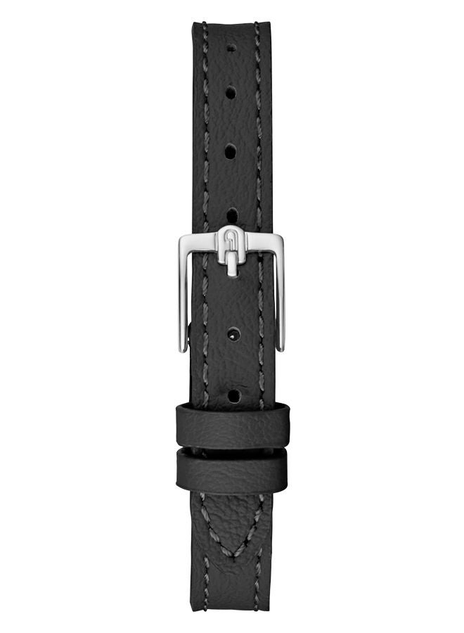 FURLA Studs Index Watch for Women Black Dial  with Black Leather Band - Image 3