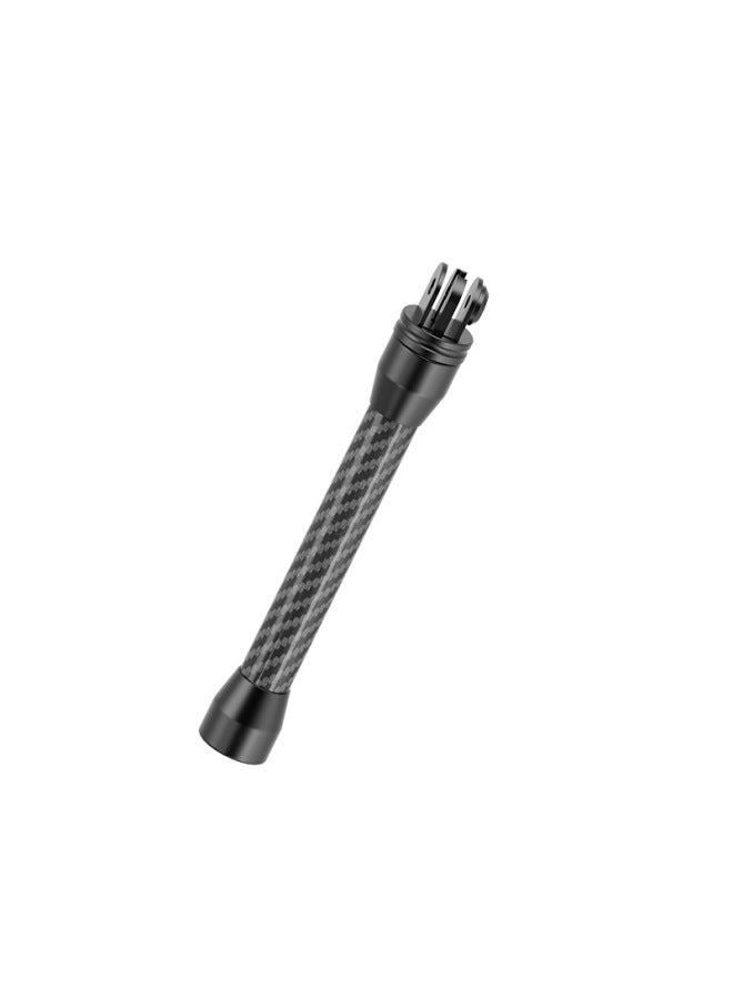 Reinforced Anti-breaking Carbon Fiber Extension Rod For Pocket3/action5/gopro13 Riding Selfie Stick-Color:Action Camera Three-card Model Short Model  - Image 5