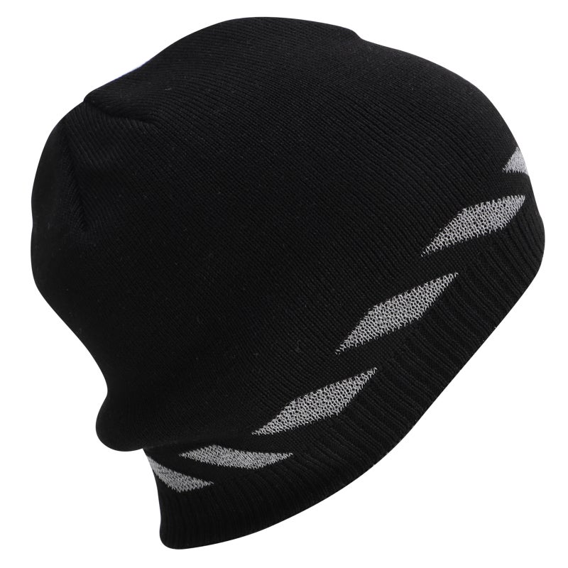 Stylish Reflective Knitting Hat Practical Outdoor Warm Hat Portable Sports - Image 1
