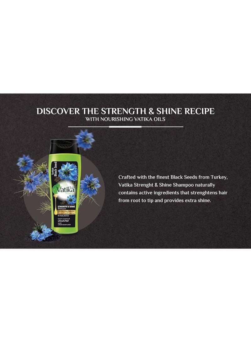 فاتيكا ناتشورالز شامبو من فاتيكا الطبيعية لجميع أنواع الشعر، يقوي ويعزز اللمعان وينمي الشعر ويغذيه، مع مكونات طبيعية من الحبة السوداء، عبوة واحدة سعة 200 مليلتر - Image 3