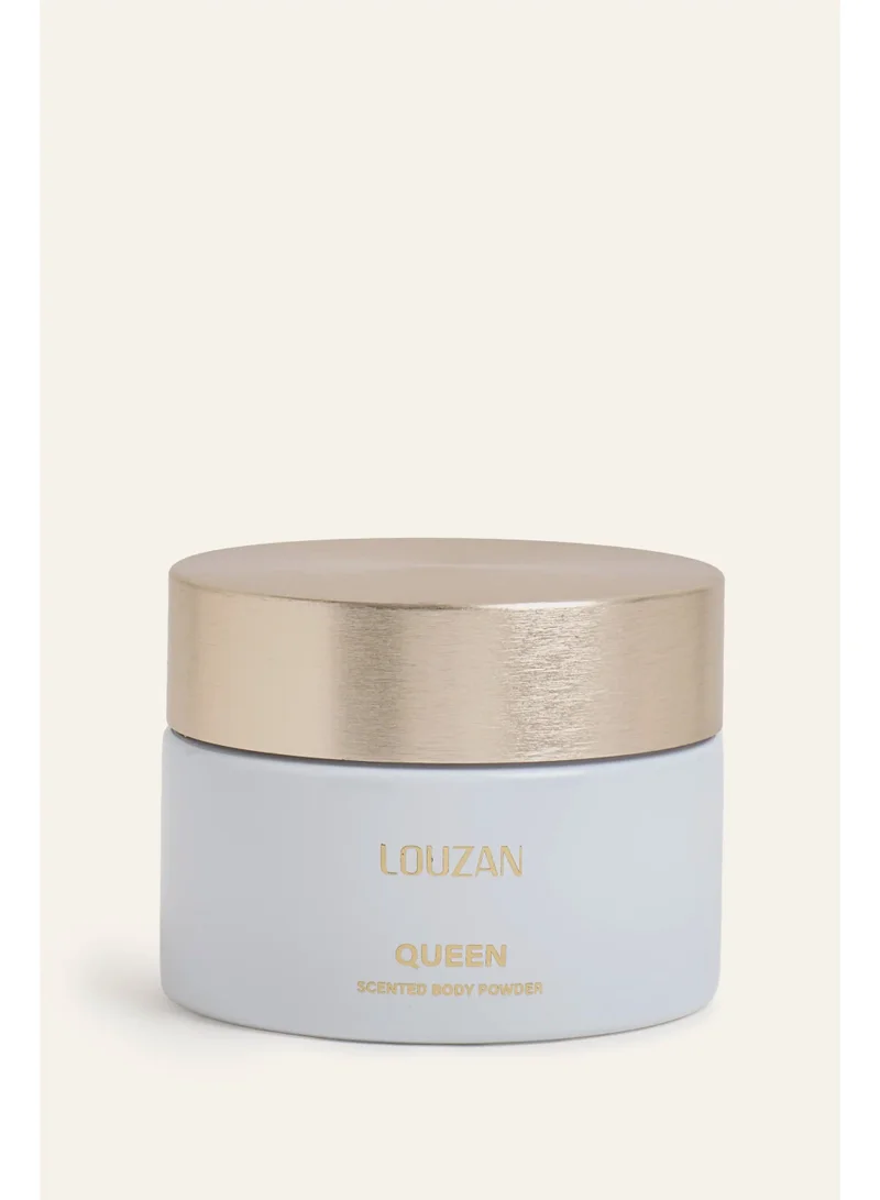 Louzan Louzan Queen Perfumed Powder 100g – Oriental Woody, Bergamot, Agarwood & White Musk – Namshi Exclusive