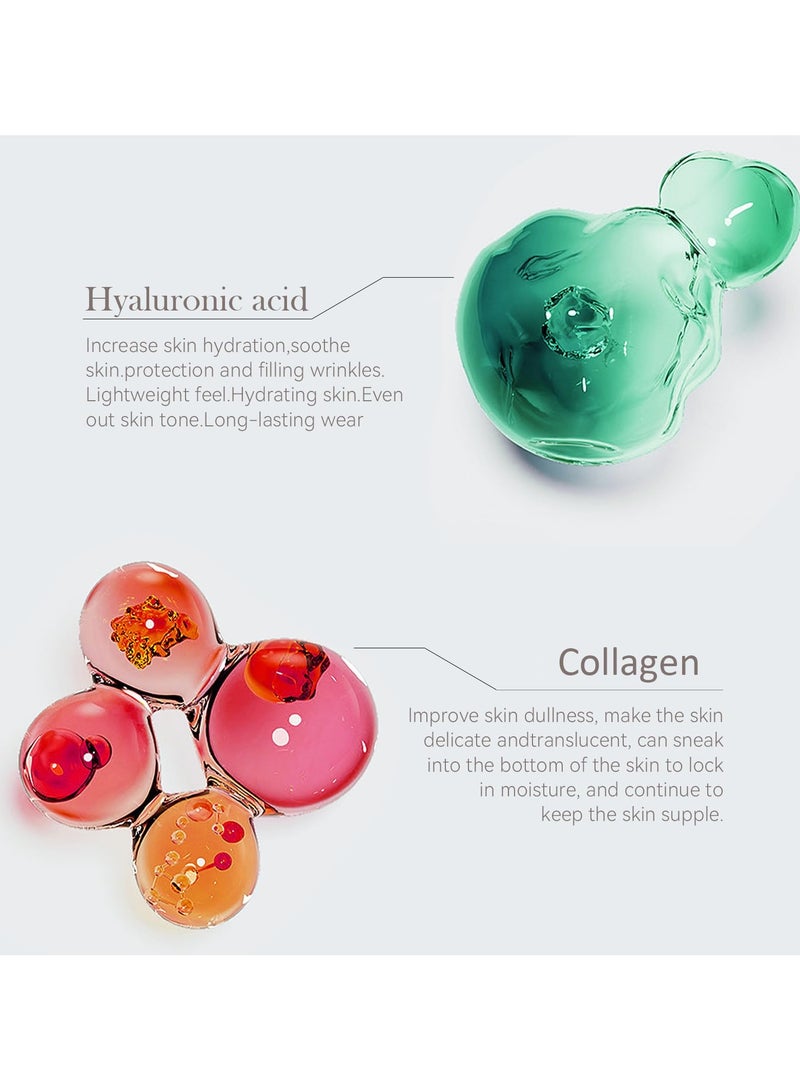 SYOSI Power Grip Primer Makeup Primer For Flawless, Smooth Skin & Long-Lasting Makeup, Evens Skin & Brightens, Moisturizes Primes, Primer Face Makeup, Soft-Focus Finish, Based, Pink - Image 4