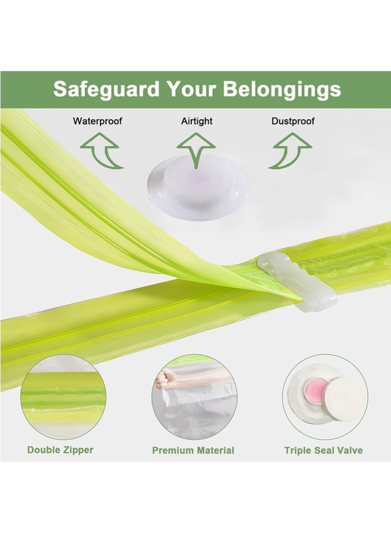 Topyich Vacuum Storage Bags with Electric Pump Pack of 16 Space Saver Compression Seal Bag (4 Jumbo + 4 Large + 4 Medium + 4 Small) for Travel Clothes Comforter Mattress Duvet Pillow Blanket Curtain - Image 5