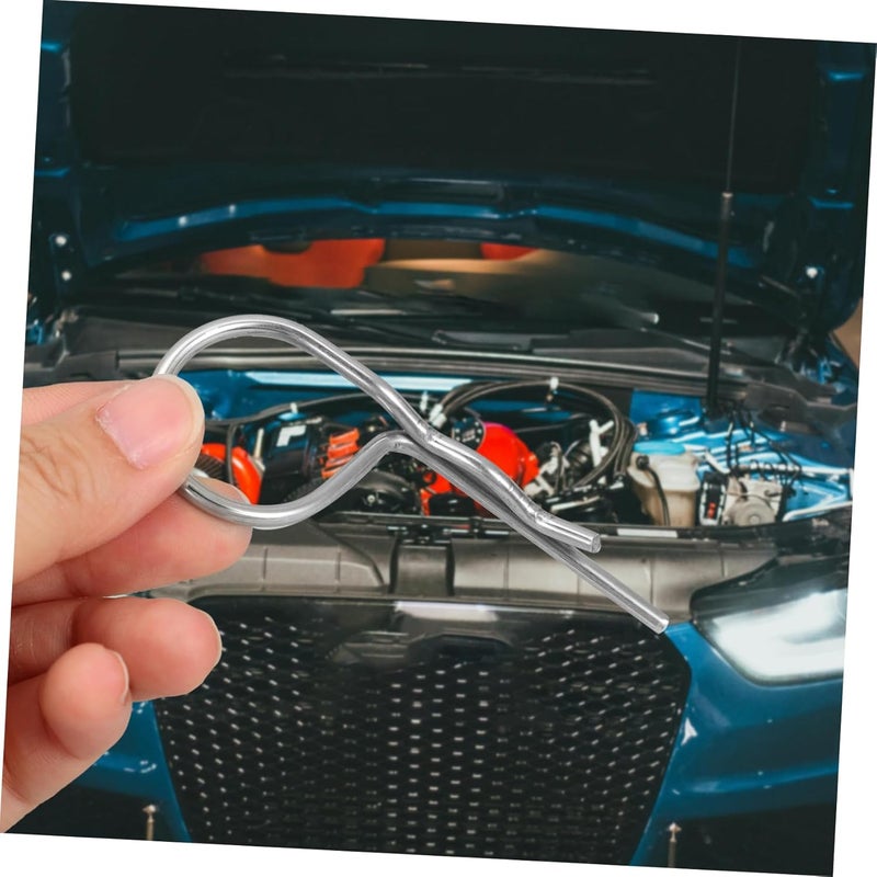 Healifty Heavy Duty Hood Lock Kit Bonnet Latch Pin for Cars Quick Release Bumper Hood - Image 5