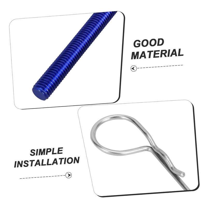 Healifty Heavy Duty Hood Lock Kit Bonnet Latch Pin for Cars Quick Release Bumper Hood - Image 4