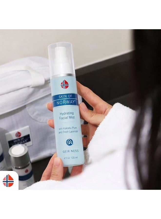 Geir Ness Skin of Norway Hydrating Facial Mist - With Cloudberry and Fresh Lavender - Face Moisturizer Spray - Light Soothing Care - Image 4
