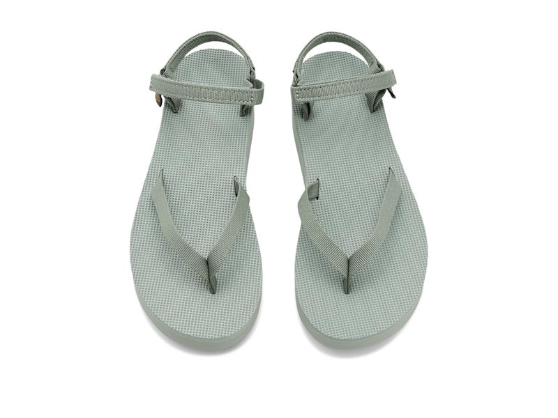 Teva Womens Flatform Sandal Slim, Seagrass, 5, Medium - Image 2