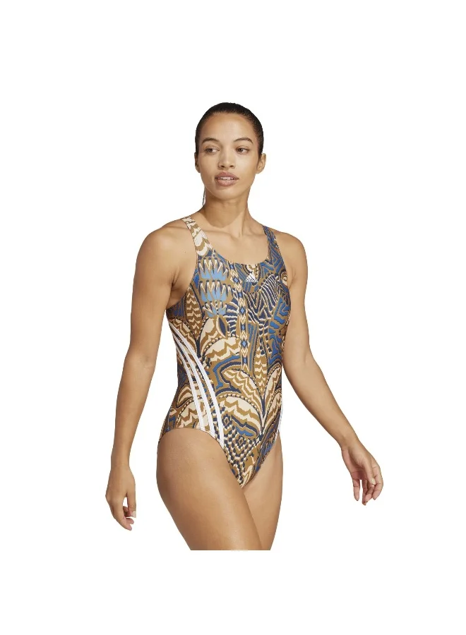 adidas adidas Farm Swimsuit Blue Swim Swimwear 26"