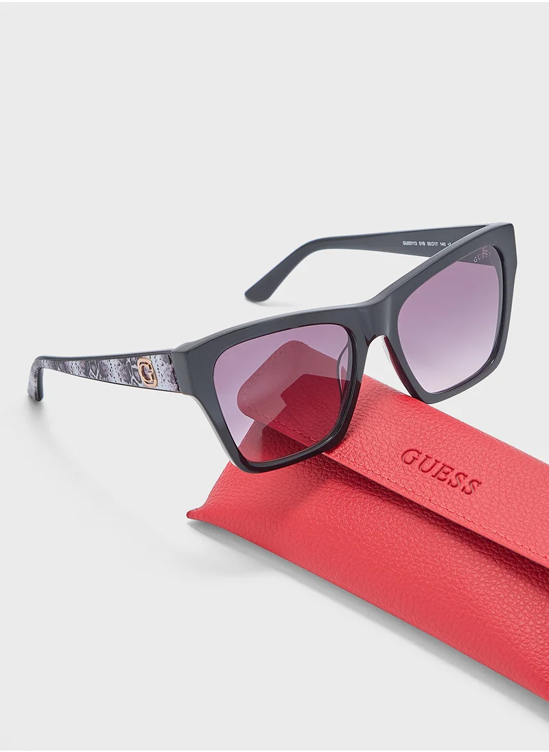 GUESS Uv-Protected Wayfarers Sunglasses