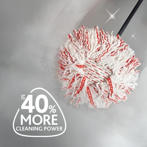 o cedar O-Cedar EasyWring Deep Clean Refill (1-Pack) | 40% More Cleaning Power | Microfiber Mop Refill Compatible with O-Cedar EasyWring Spin Mop & Bucket System - Image 2