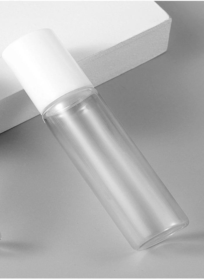 BOTTLE BRIGHT - 6 PCS Essential Oil Roller Bottles, 5ml Glass Bottle, with Stainless Steel Roller Balls and Caps, Leakproof Perfume Bottles, Glass Essential Oil Roller Bottles, for Body Care - Image 1