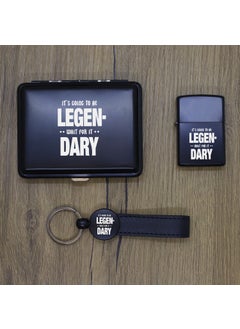 Ada Lazer Personalized Hımym Metal Plate, Zippo Lighter and Keychain Set  - Image 3