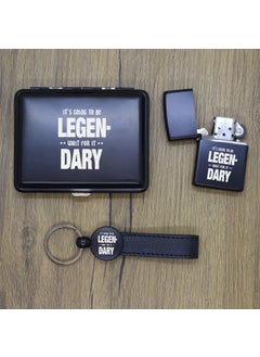 Ada Lazer Personalized Hımym Metal Plate, Zippo Lighter and Keychain Set  - Image 4