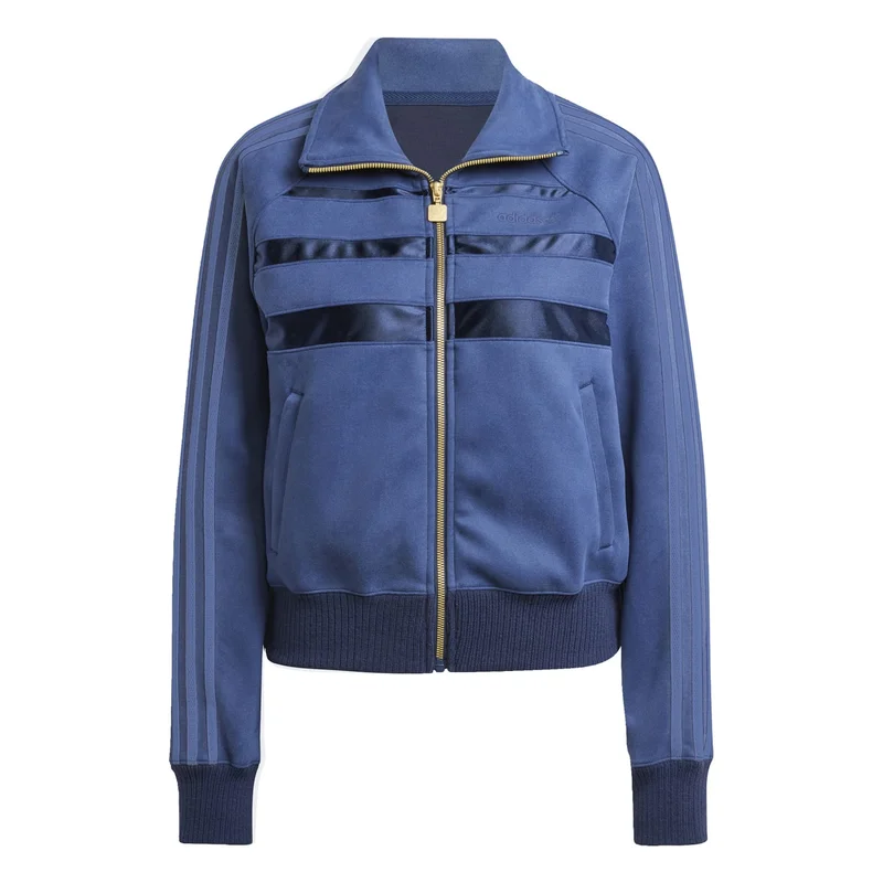 Adidas SUEDE TT Blue Originals Women TRACK TOPS