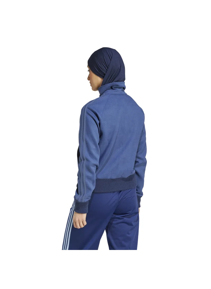 اديداس adidas SUEDE TT Blue Originals Women TRACK TOPS
