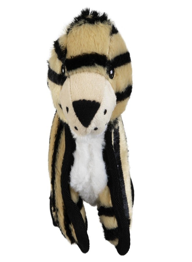 Hyper Pet Tough Plush Tiger Durable Dog Toy with Squeaker - Image 4