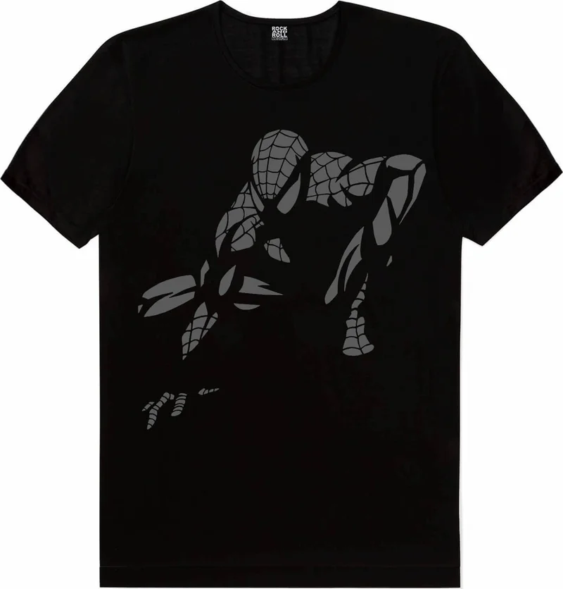 Rock&Roll Spider Brother Black Short Sleeve Unisex Kids T-Shirt