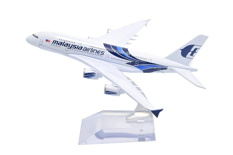 Toytle Malaysian Airlines A380 16 cm Diecast Alloy Metal Aircraft Aeroplane Model - Image 5