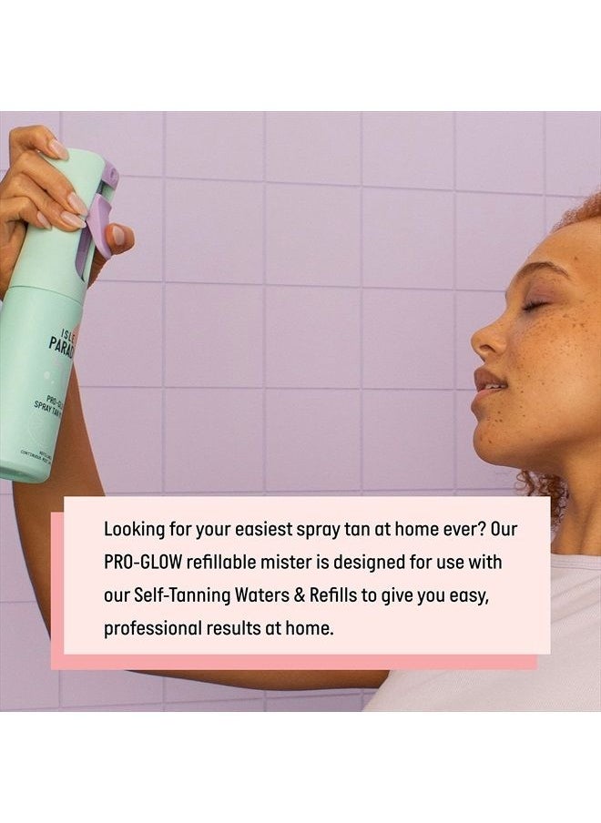 ISLE OF PARADISE Pro Glow Spray Tan Mister - Refillable Continuous Mist Spray Bottle for Flawless Self Tan, 1 Count  - Image 4