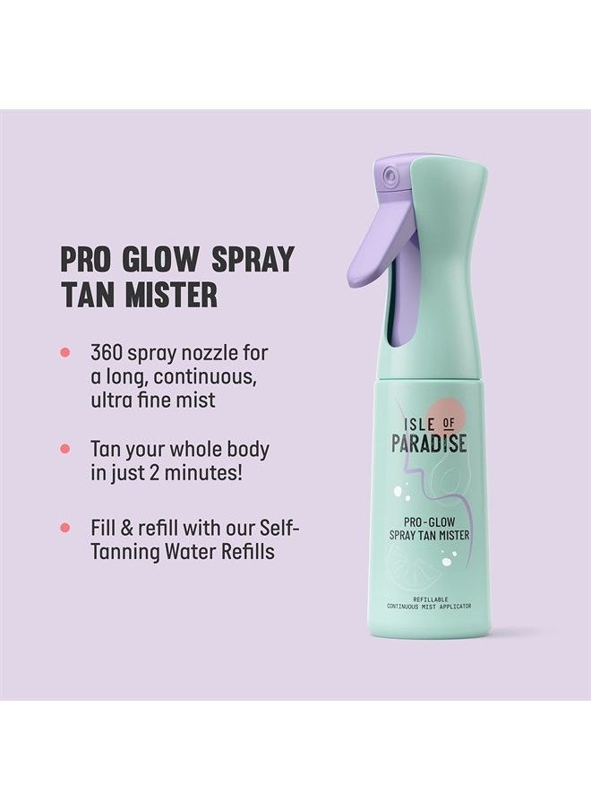 ISLE OF PARADISE Pro Glow Spray Tan Mister - Refillable Continuous Mist Spray Bottle for Flawless Self Tan, 1 Count  - Image 3